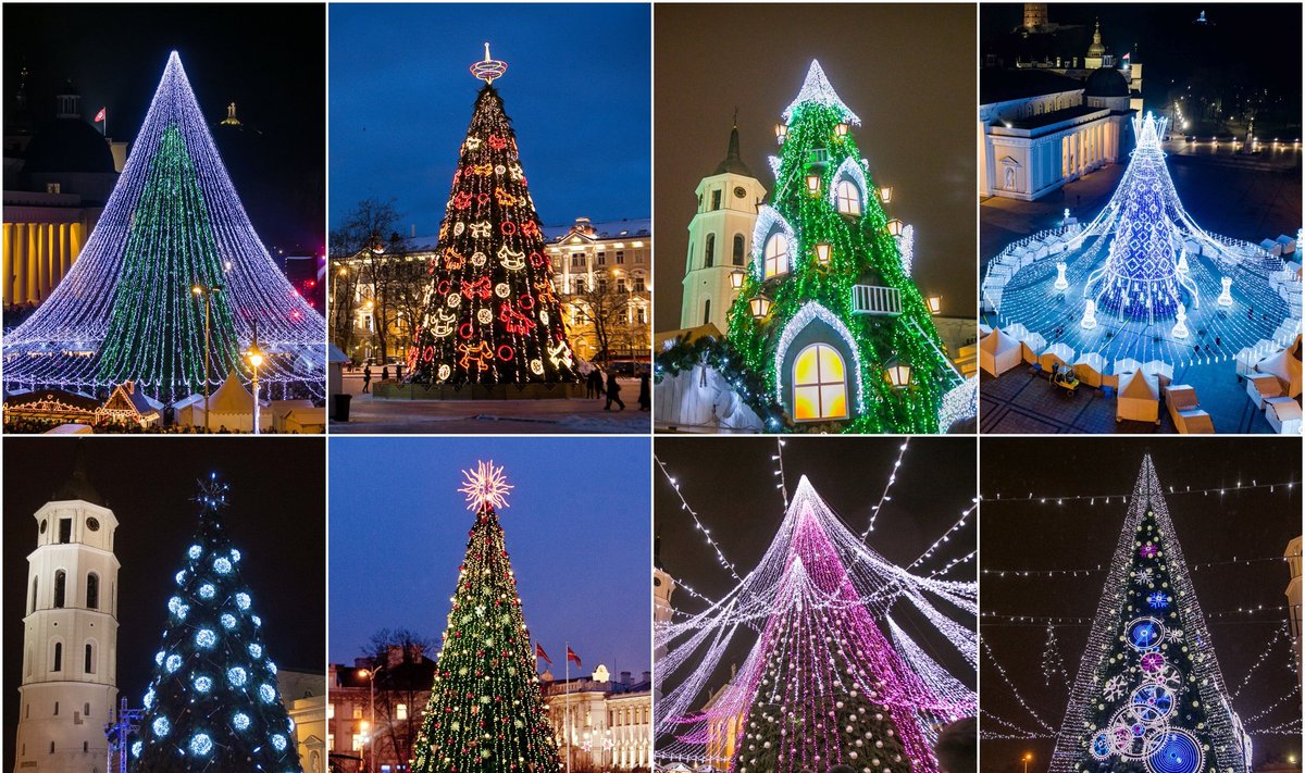 Vilniaus Kalėdų eglės