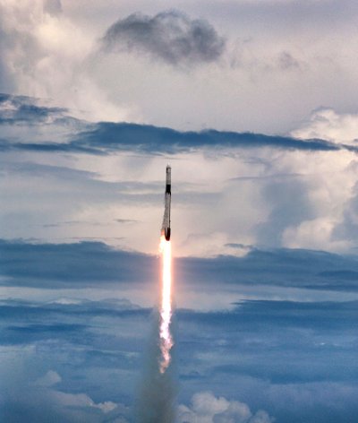 SpaceX raketa Falcon 9 į orbitą iškėlė ir du lietuviškus palydovus. Scanpix/NanoAvionics nuotr.