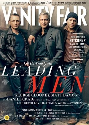 Daniel Craig, George Clooney ir Matt Damon