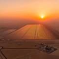 Milijardinės investicijos Egipte: vyksta didžiausio pasaulyje saulės jėgainių parko statybos