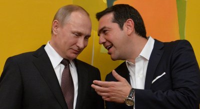 V. Putinas ir A. Tsipras