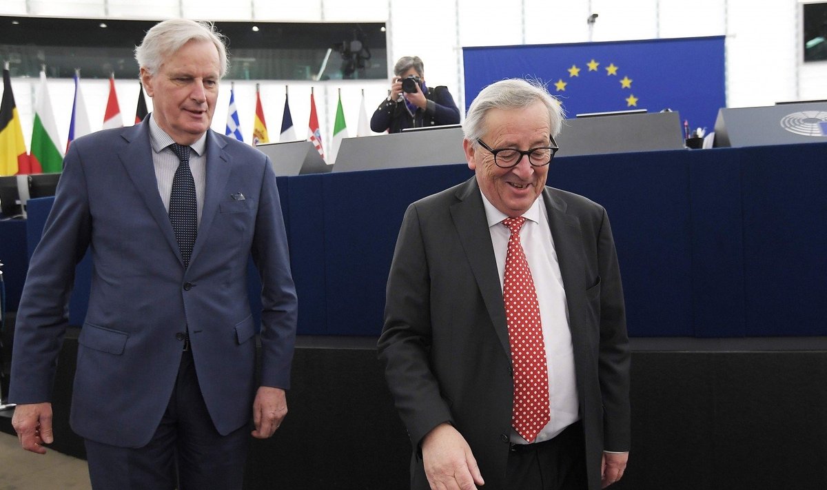 Michelis Barnier, Jeanas Claude'as Junckeris