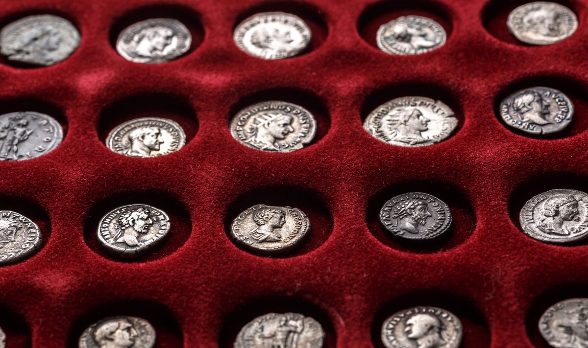Romos imperijos laikų monetos. Shutterstock/Scanpix/VidaPress nuotr.