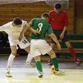 Lietuvos salės futbolo A lygos mačuose - favoritų pergalės