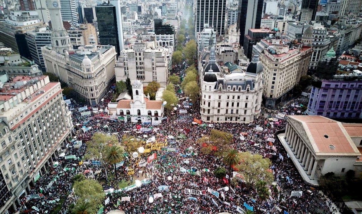 Protestas Buenos Airėse