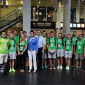 Jaunieji Lietuvos olimpiečiai išvyko į jaunimo vasaros žaidynes Kinijoje