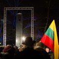 Vilniuje atidengtas ypatingas Sausio 13-osios atminimo ženklas