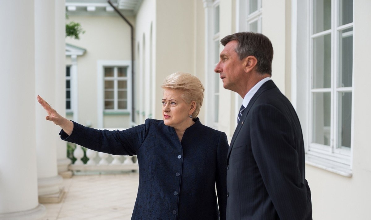 Dalia Grybauskaitė ir Borutas Pahoras