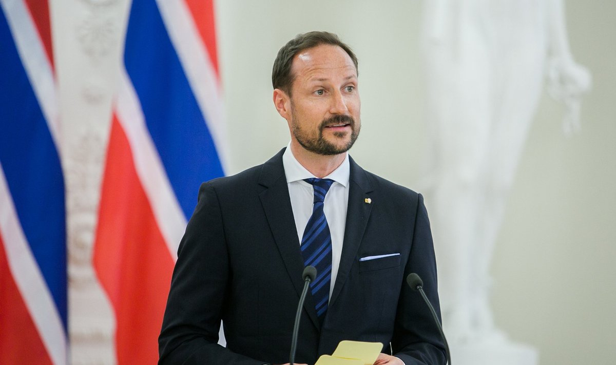 Norvegijos sosto įpėdinis kronprincas Haakonas