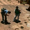 Archeologai Bolivijoje aptiko dinozaurų pėdsakus