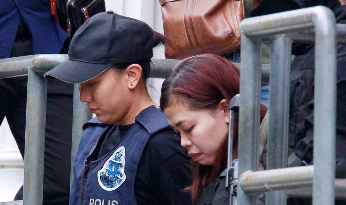 Kim Jong Namo nužudymu kaltinama Siti Aishah