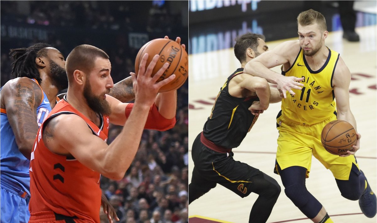 Jonas Valančiūnas, Domantas Sabonis