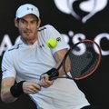 Pirmoji pasaulio raketė A. Murray krito jau „Australian Open“ aštuntfinalyje