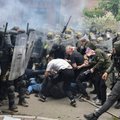 В ходе столкновений в Косово пострадали десятки человек
