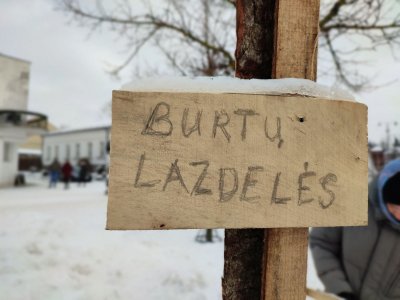 Burtų lazdelės Telšiuose