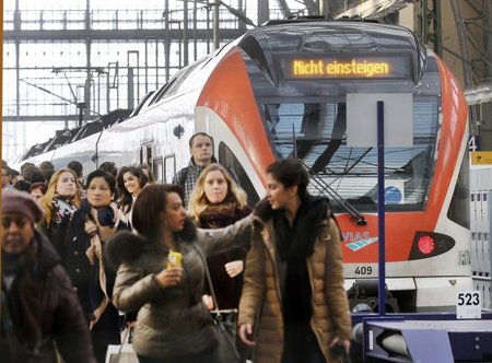 Vokietijos traukinių mašinistų streikas