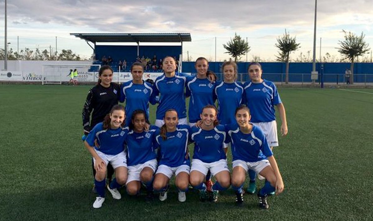 Merginų futbolo "Lleida" komanda