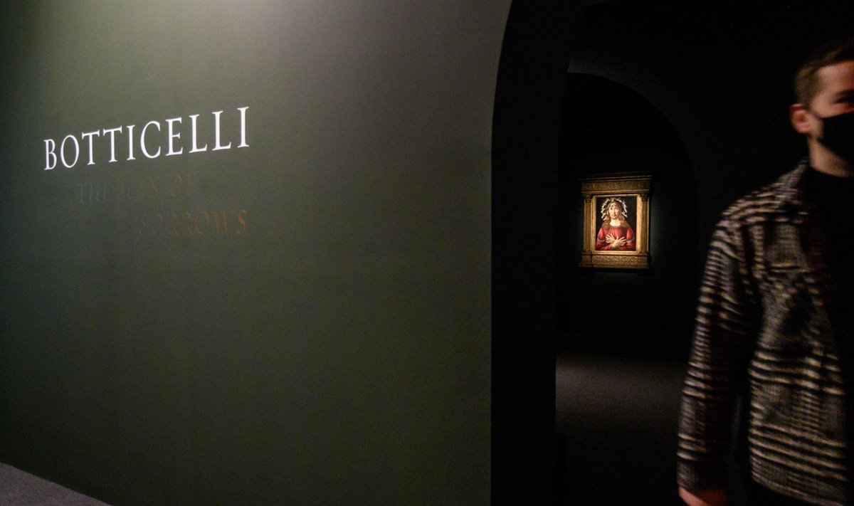 Niujorko aukcione už 45 mln. dolerių parduotas retas Botticellio paveikslas