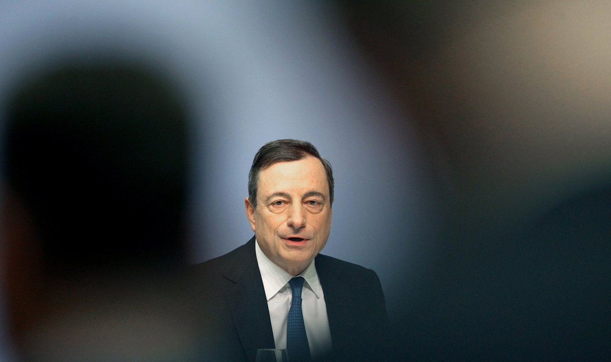 ECB vadovas Mario Draghi
