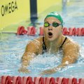 R. Meilutytė lengvai pateko į Lietuvos plaukimo žiemos pirmenybių dviejų rungčių finalus