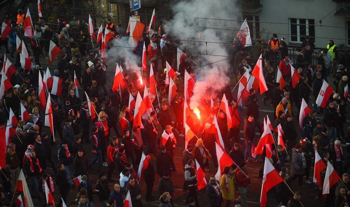 Nacionalistų eitynės Varšuvoje