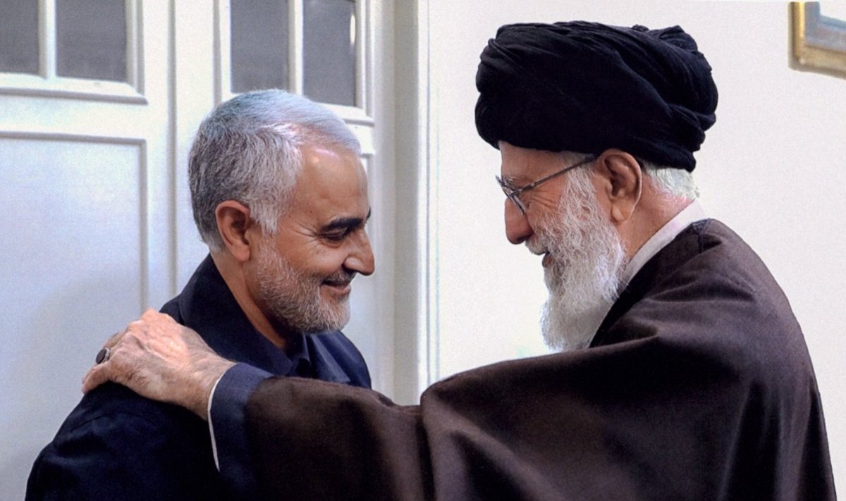 Qasemas Soleimani, ajatola Ali Khamenei