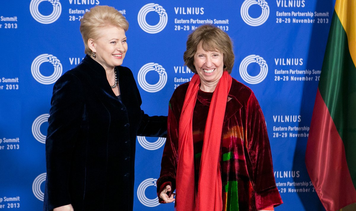 D. Grybauskaitė ir C. Ashton