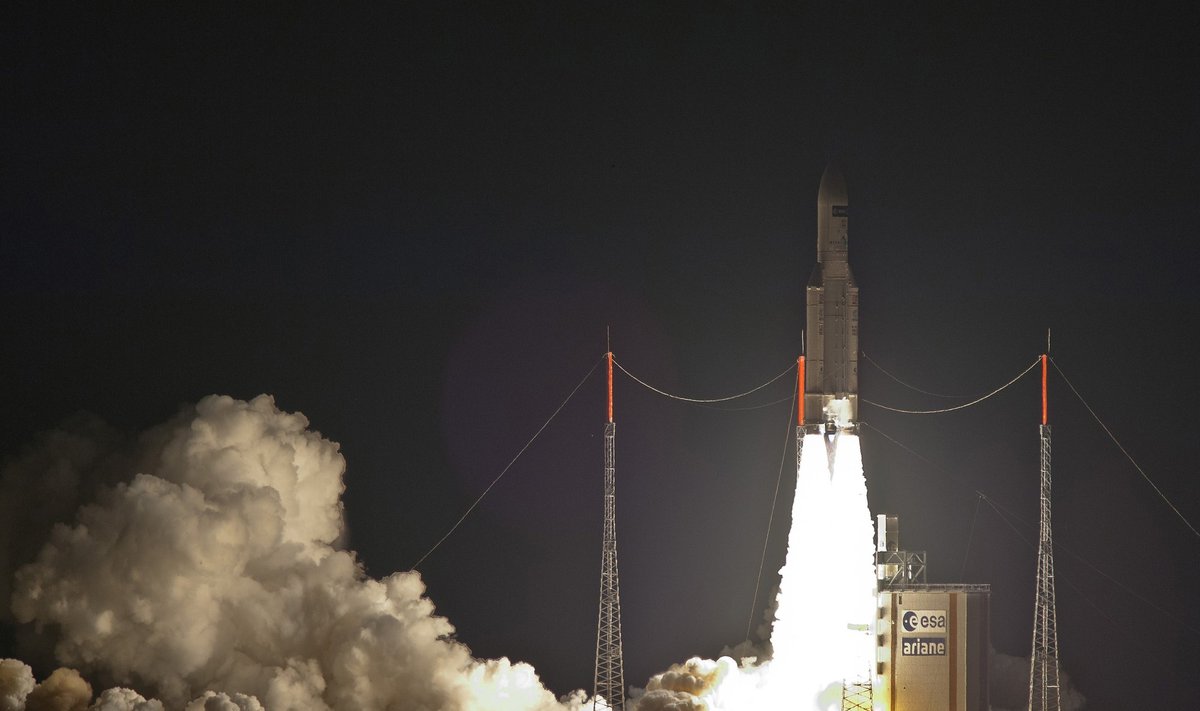 Kyla raketa "Ariane 5 ES"