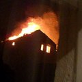 Vilniuje degė palėpėje įrenginėjamas butas