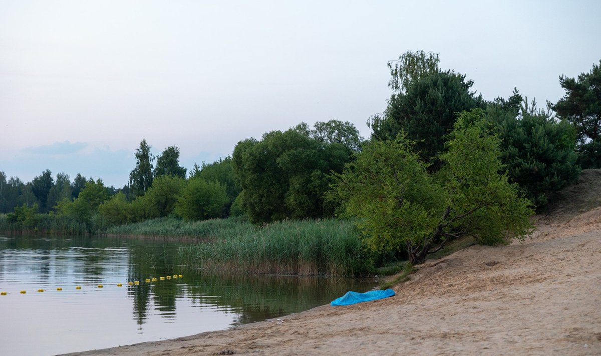 Nelaimė Vilniuje: Gilužio ežere nuskendo jaunas vyras