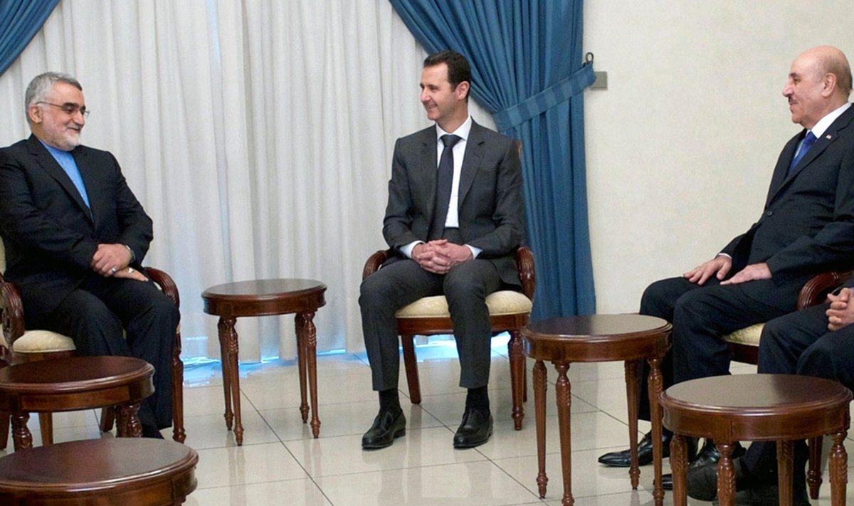 Basharas al-Assadas,  Alaeddinas Boroujerdi, Ali Mamlukas