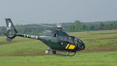 Lądowisko dla helikopterów w centrum Wilna