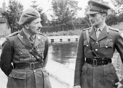 S.Sosabowskis su kolega, britų Generolu F.Browning'u