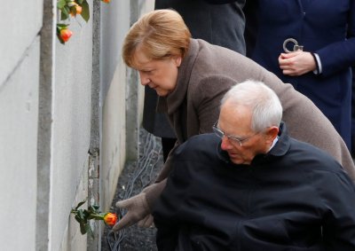 Angela Merkel, Wolfgangas Schaeuble
