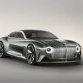 „Bentley“ parodė savo elektromobilio versiją: labiau kosminis laivas nei mašina