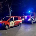 Naktinis gaisras Vilniuje: sunkiai apdegė žmogus