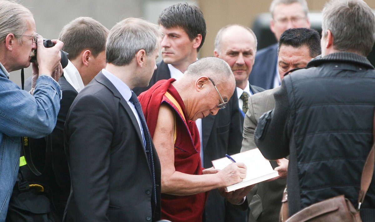 Dalai Lama atvyko į Vilnių