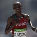 Bausmės dėl dopingo vartojimo sulaukė olimpinė maratono čempionė J. Sumgong