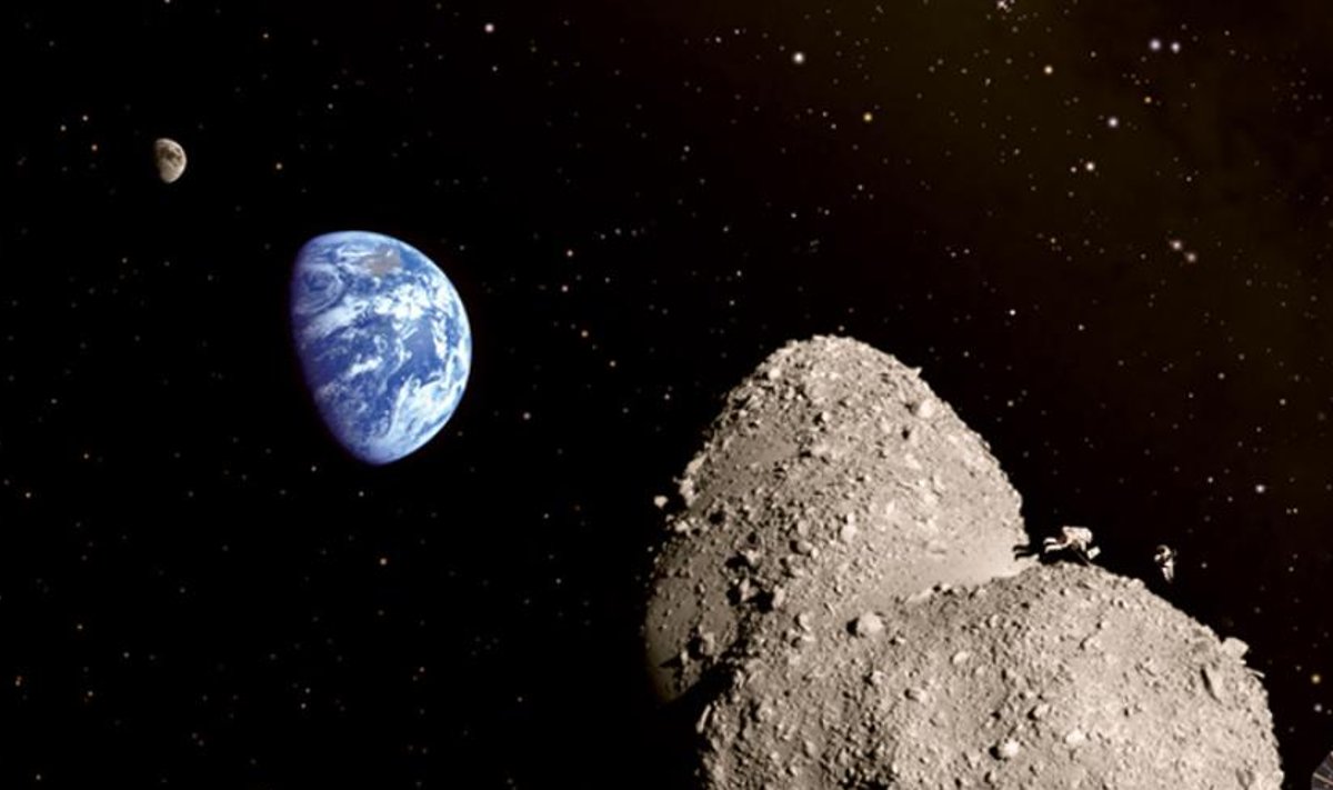 Asteroidas. Dan Durda/Southwest Research Institute