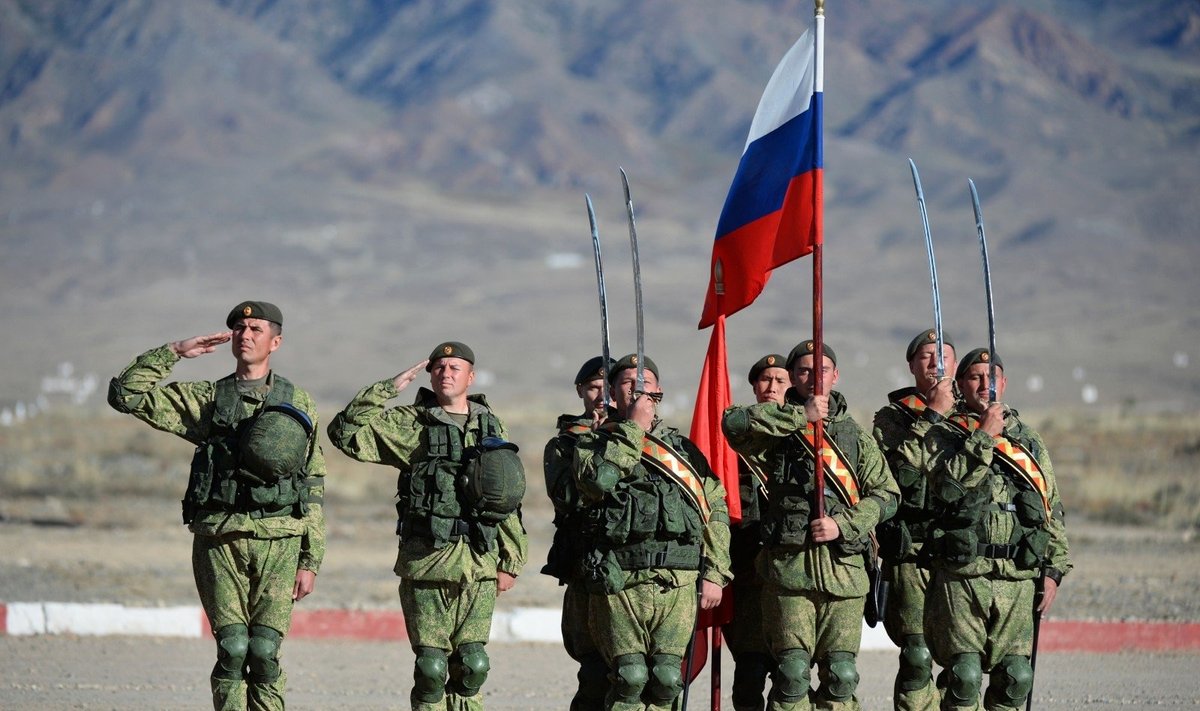 Rusų kariai Kirgizijoje
