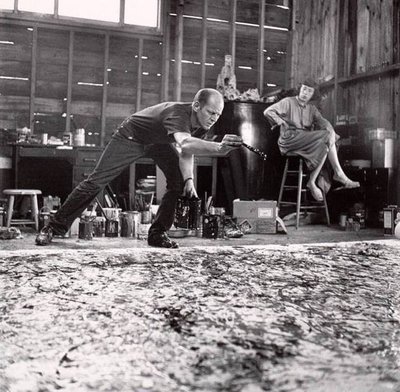 Virginijaus Kinčinaičio paskaitos „Moteriškas abstrakcionizmo herojų šešėlis“ medžiaga / Jacksonas Pollockas ir Lee Krasner