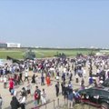 Sraigtasparnių šou Kinijoje vykusioje parodoje