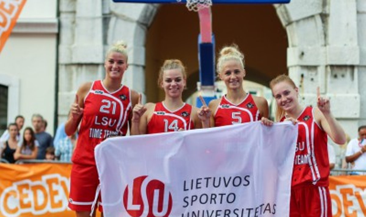 LSU merginos dalyvaus pasaulio trijulių krepšinio čempionate