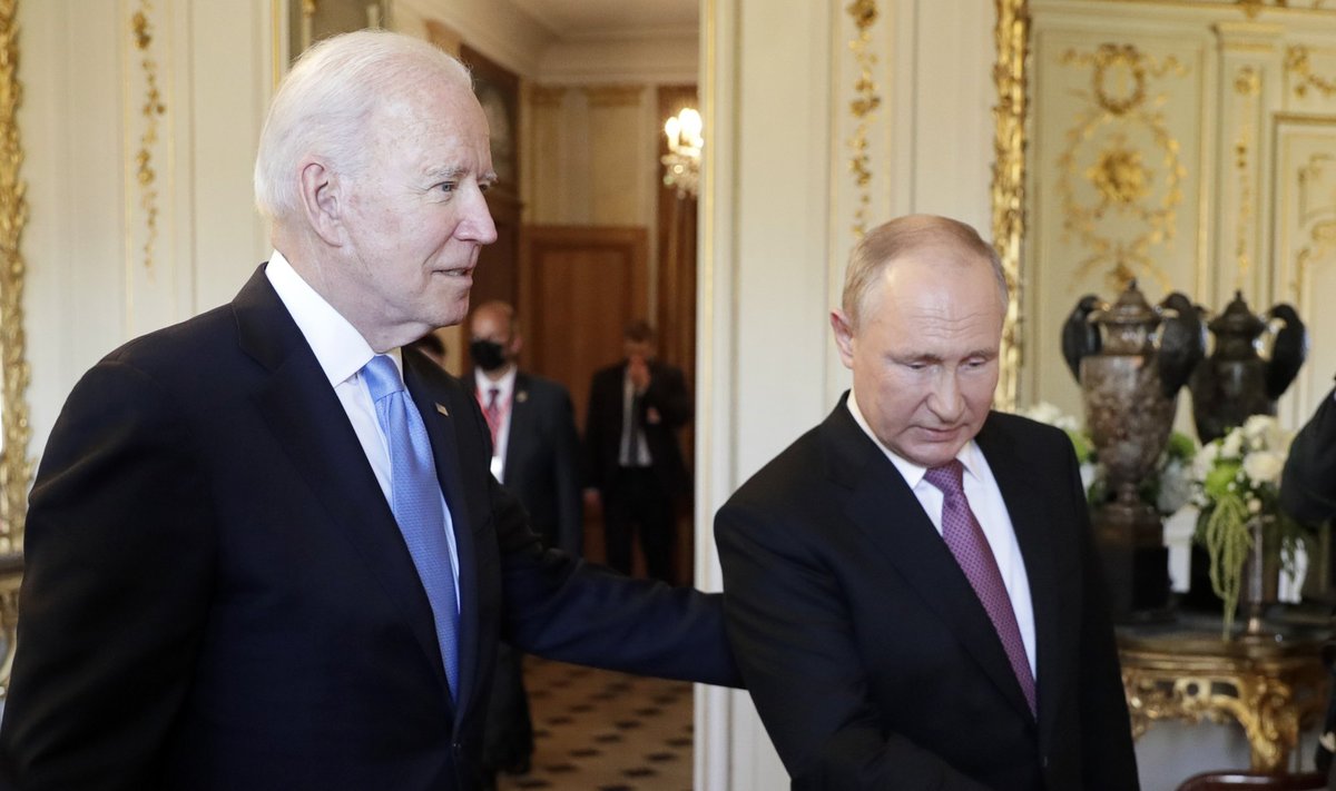 Joe Bidenas, Vladimiras Putinas