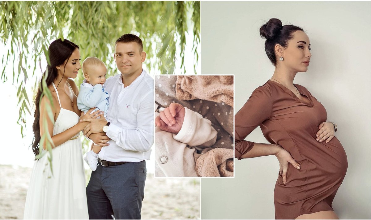 Greta Lebedeva su šeima / Foto: Instagram, A. Razauskienė