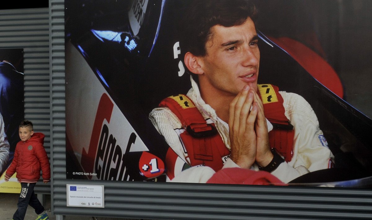 Ayrtono Senna atminimui skirta paroda