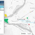 Naudinga: sukurtas žemėlapis, kuriame rodomi visi Kaune vykdomi ir planuojami projektai