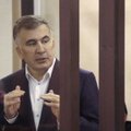 Įkalintas buvęs Sakartvelo lyderis Saakašvilis pradėjo naują bado streiką