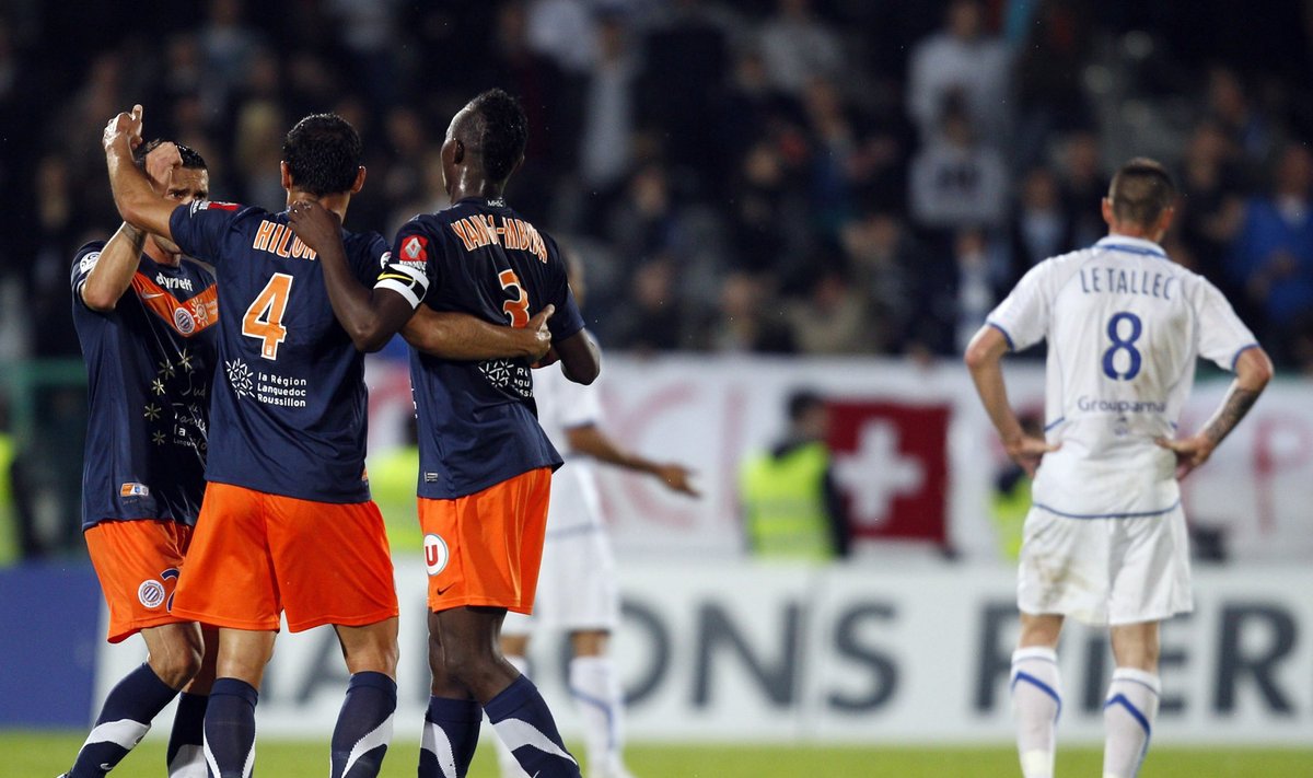 "Montpellier" futbolininkai džiaugiasi pergale