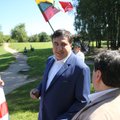 Saakashvili in Vilnius: Russia readying to take over Belarus